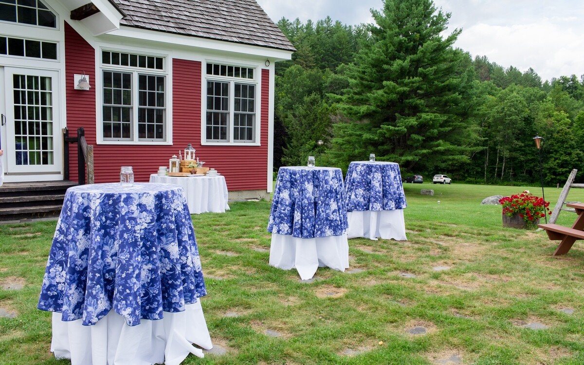 ralph lauren tablecloth blue